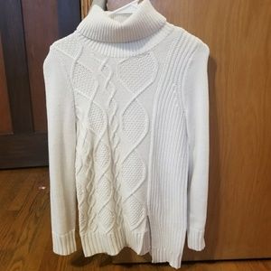 The Limited Asymmetrical Turtleneck Sweater